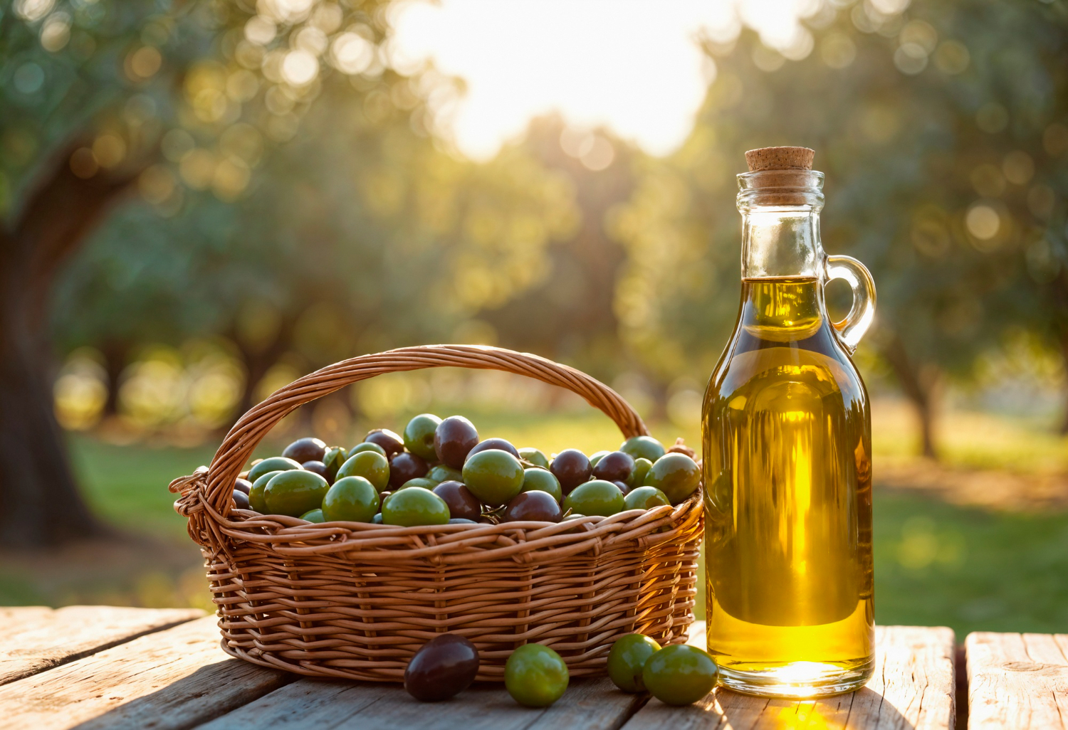 Producto saludable aceite de oliva