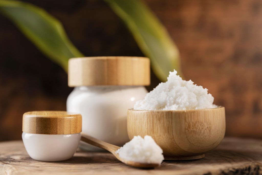 Aceite de coco en crema en diferentes presentaciones y embaces