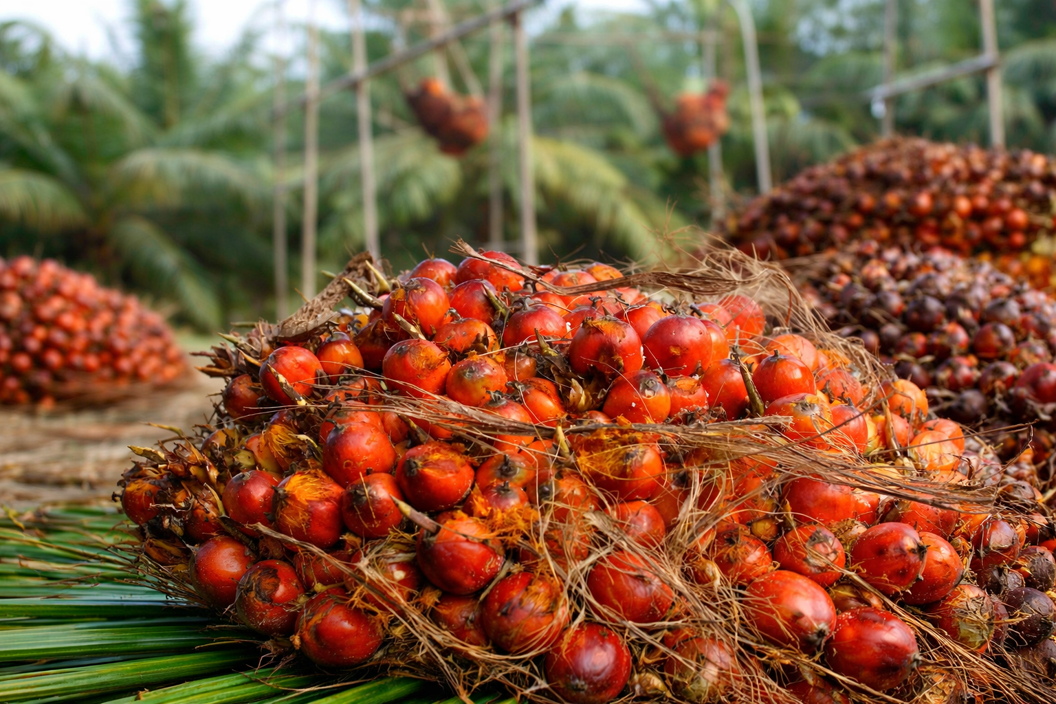 ramo de cultivo de aceite de palma