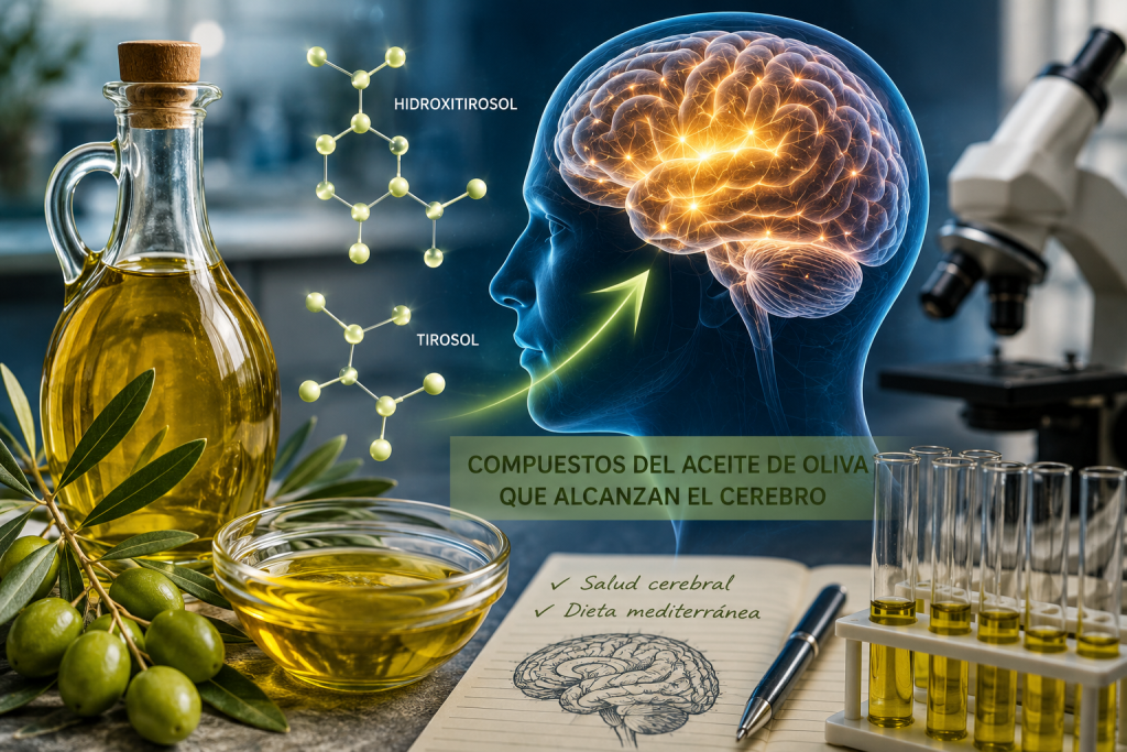 Aceite de oliva mejora el funcionamiento del cerebro
